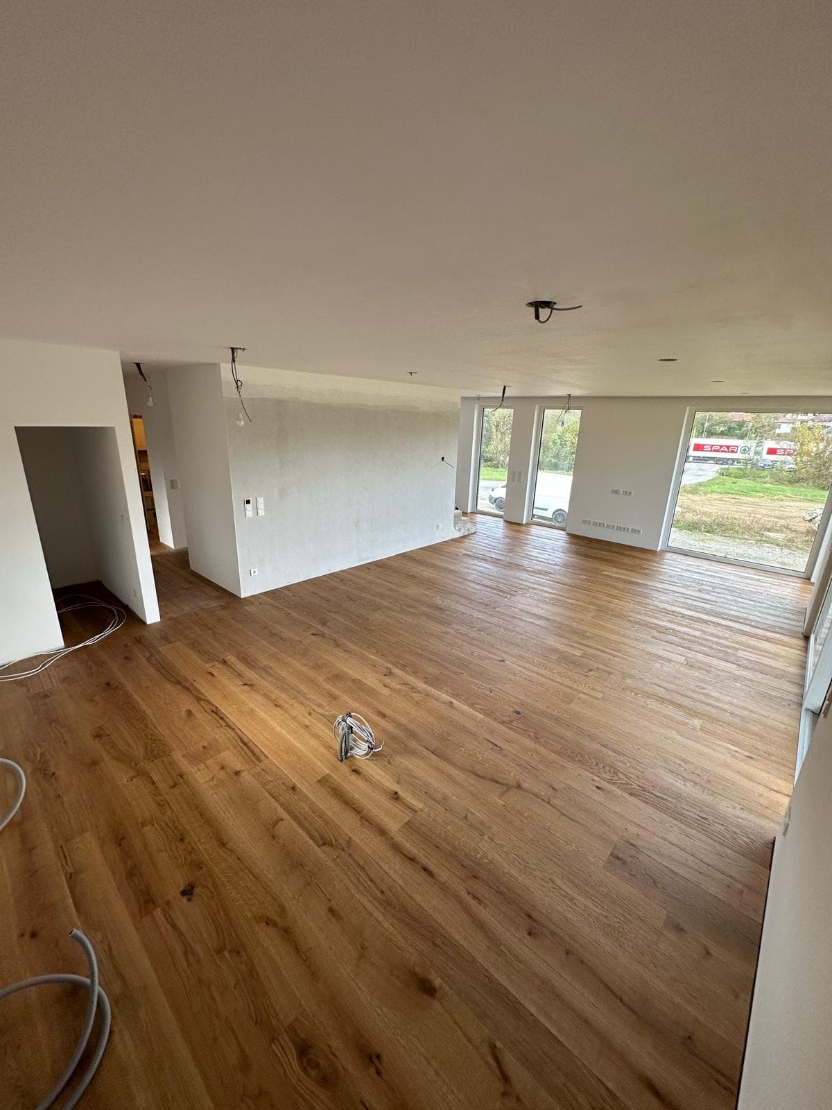 Eichenparkett im Wohnbereich