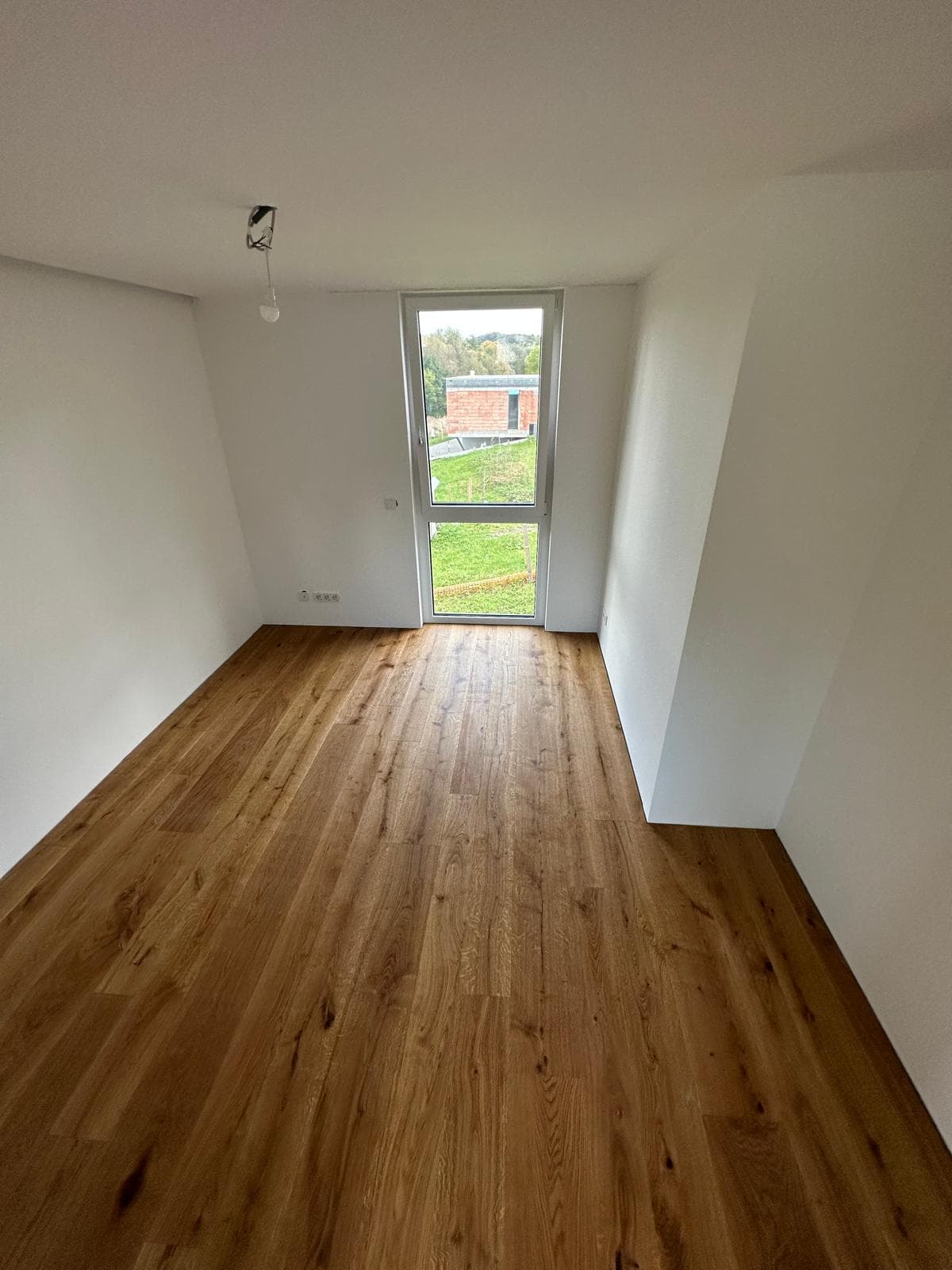 Parkettboden im Schlafzimmer